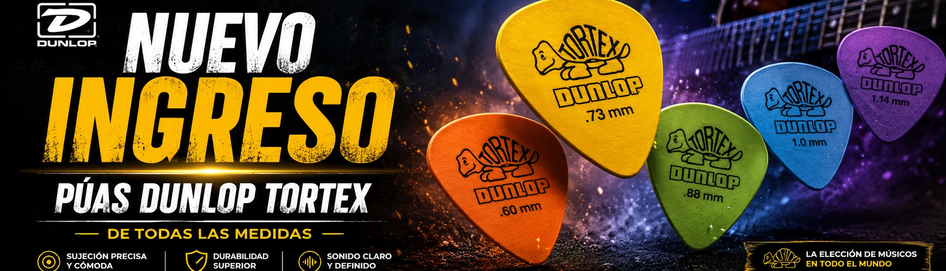 Ingreso Dunlop Tortex