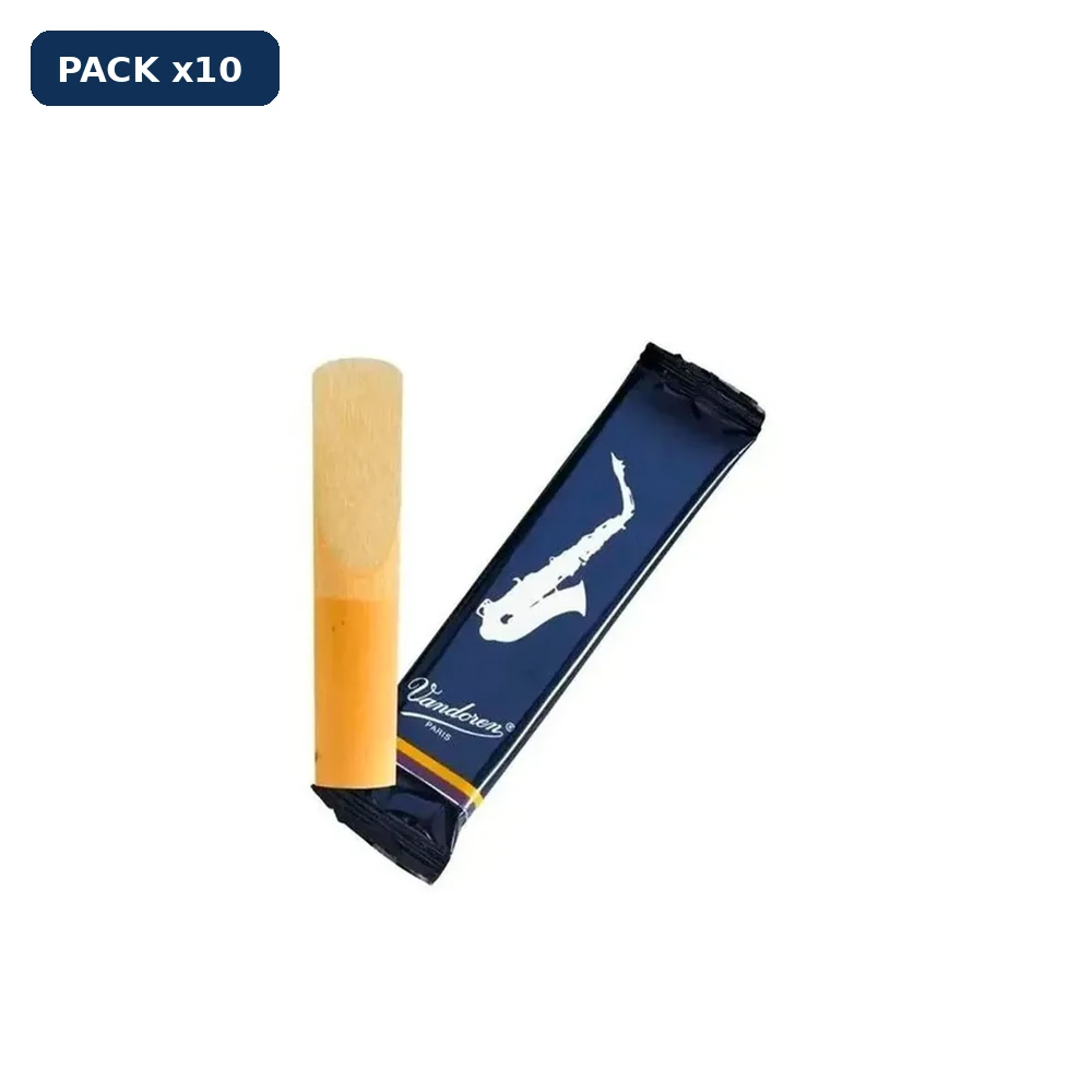 Caja x10 Cañas Saxo Alto Vandoren N° 2 Tradicional SR212FPS