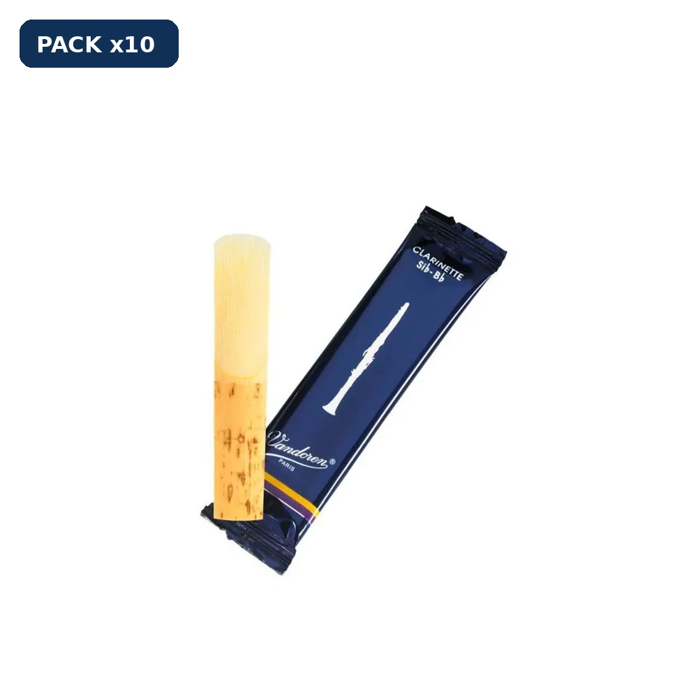 Caja x10 Cañas Clarinete Vandoren N° 3 CR103FPS