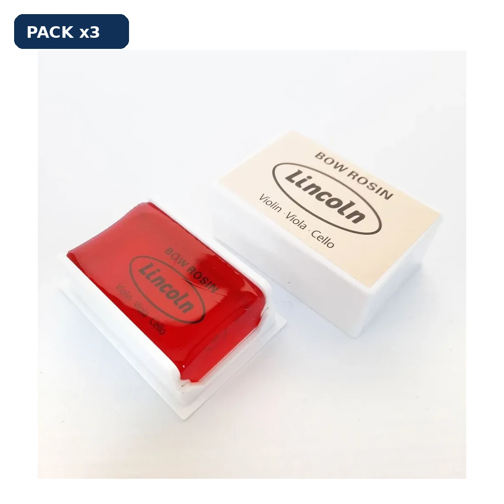 Pack x3 Resina Lincoln LSRV04R RECTANGULAR GRANDE