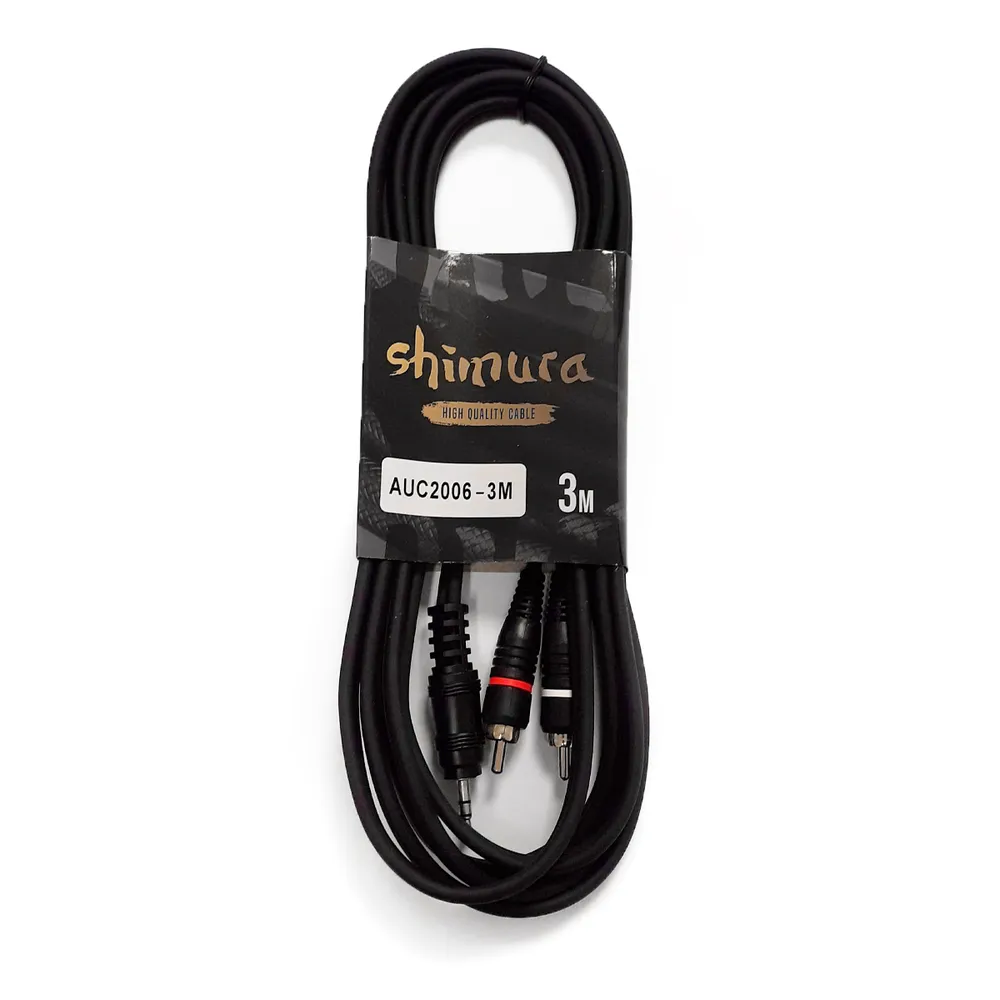 Cable 3.5 Shimura AUC2006-3 3MTS 3.5 A 2 RCA