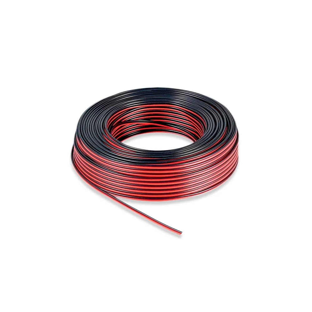 Cable Rollo Parlante Moon CB2X2.5RN Rojo/Negro 2X2.5 MM (rollo x 100mts pack)