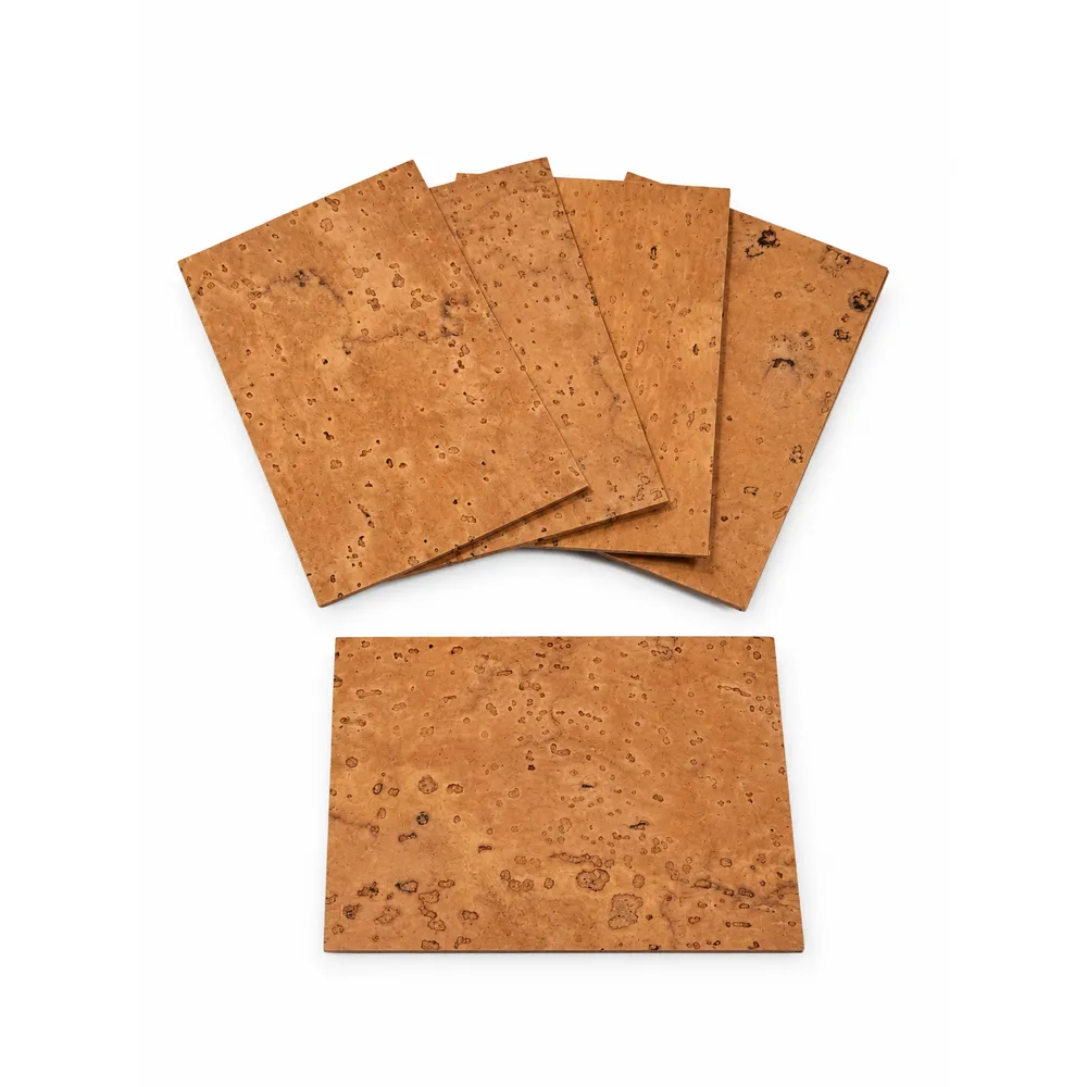 Kit de repuesto de hojas corcho para el cuello del Alto/Soprano/Tenor Saxofón 5 unidades